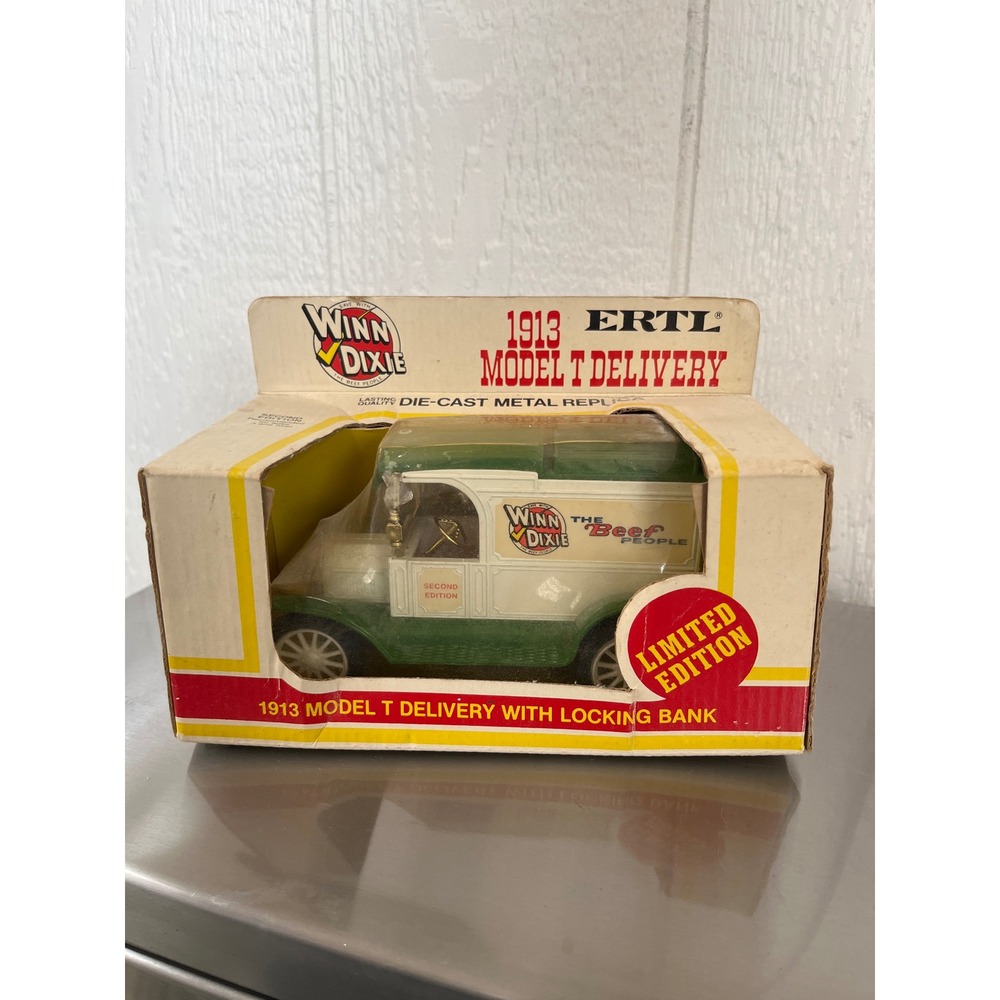 1913 Model T‎ Delivery Winn Dixie Limited Edition Diecast Metal Replica Bank